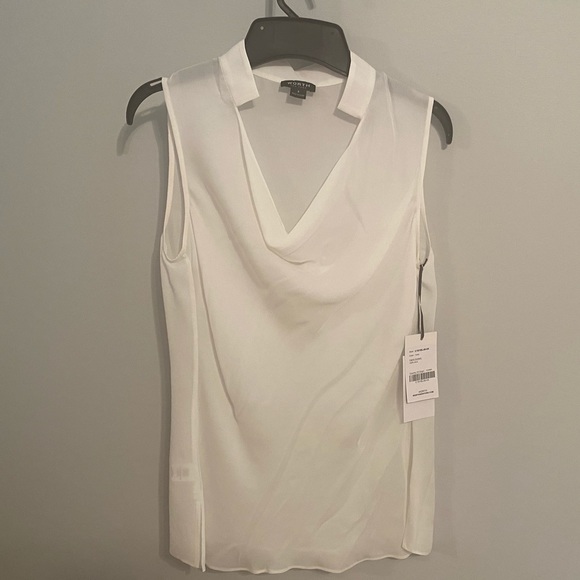 Worth Georgette Sleeveless Blouse - Picture 2 of 4